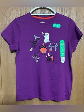 bcg Girls Ghostly Cats Tee